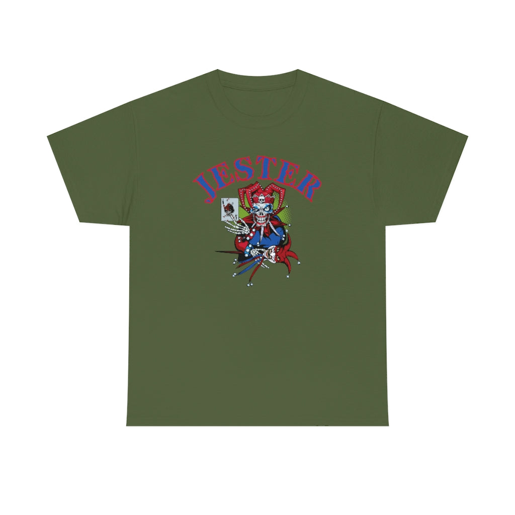 Jester Skull - Unisex Heavy Cotton Tee