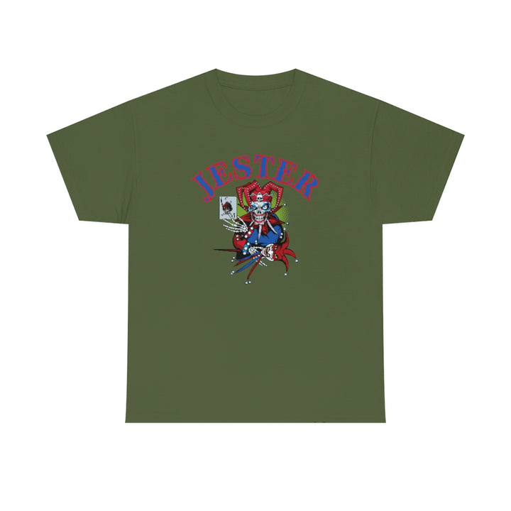 Jester Skull - Unisex Heavy Cotton Tee