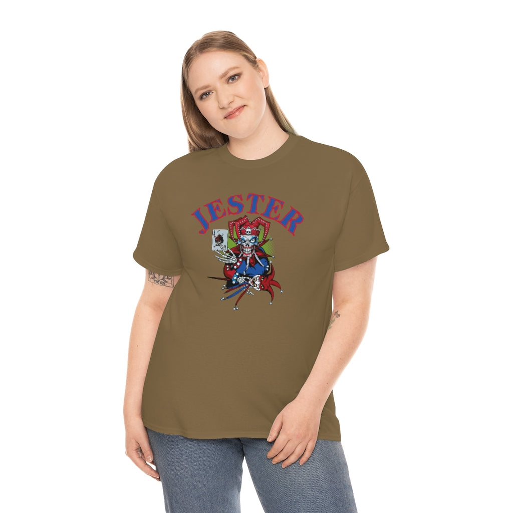 Jester Skull - Unisex Heavy Cotton Tee