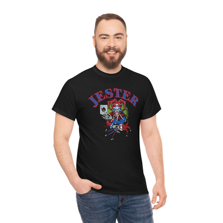 Jester Skull - Unisex Heavy Cotton Tee
