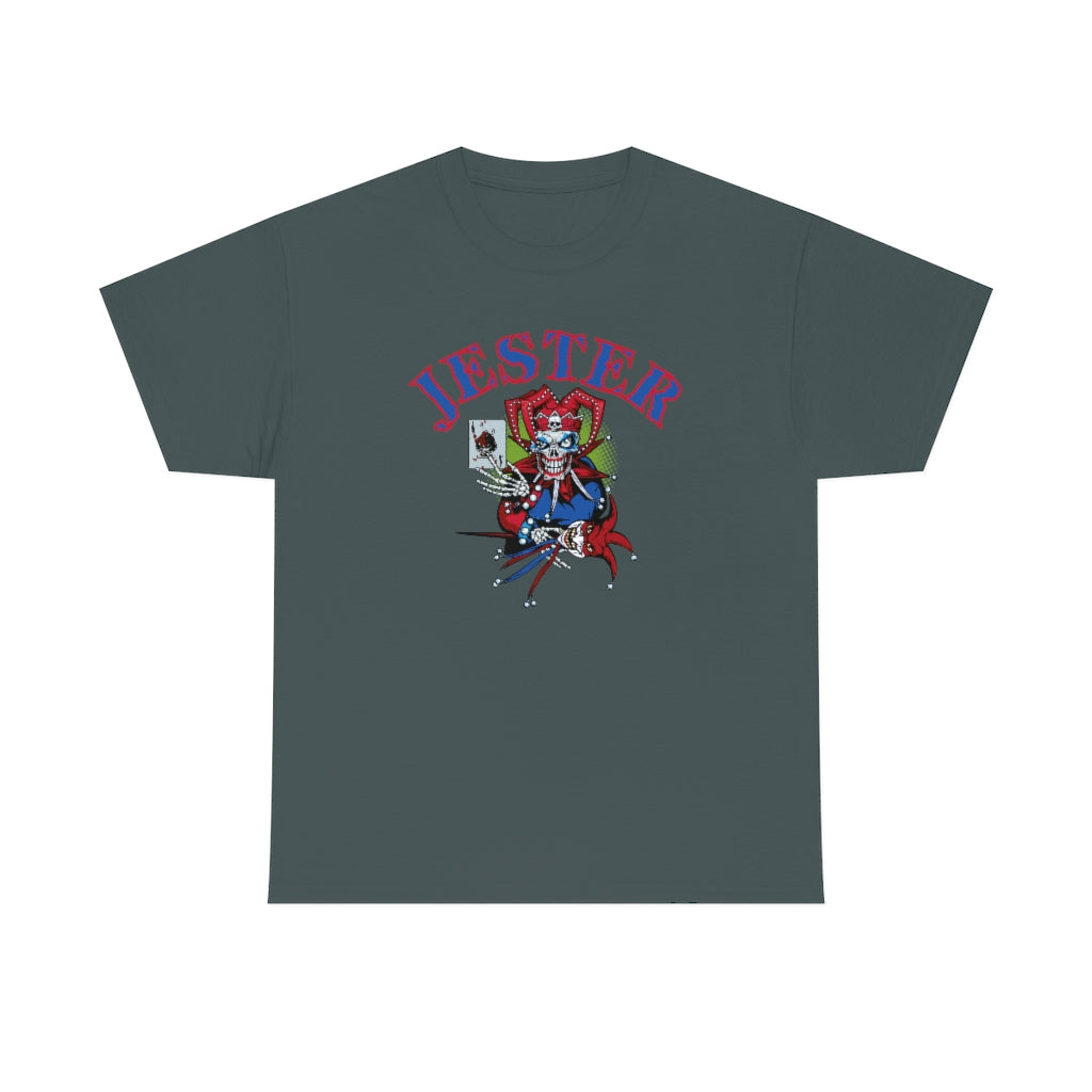 Jester Skull - Unisex Heavy Cotton Tee