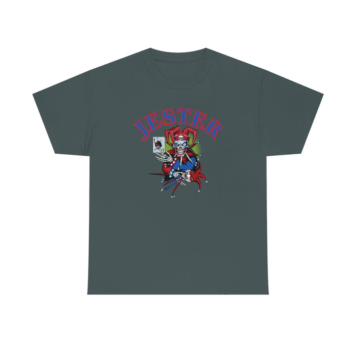 Jester Skull - Unisex Heavy Cotton Tee