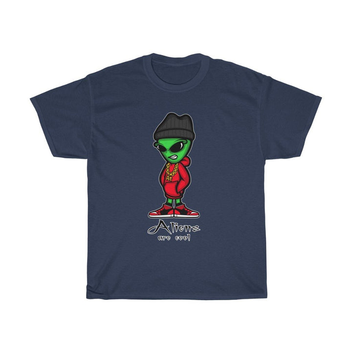Aliens Are Cool - Unisex Heavy Cotton Tee