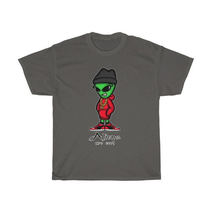 Aliens Are Cool - Unisex Heavy Cotton Tee