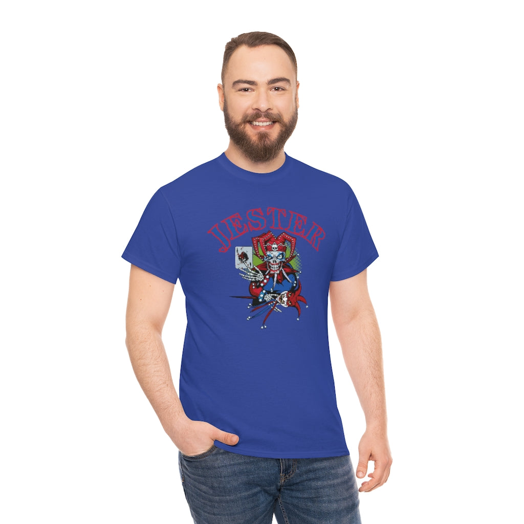 Jester Skull - Unisex Heavy Cotton Tee