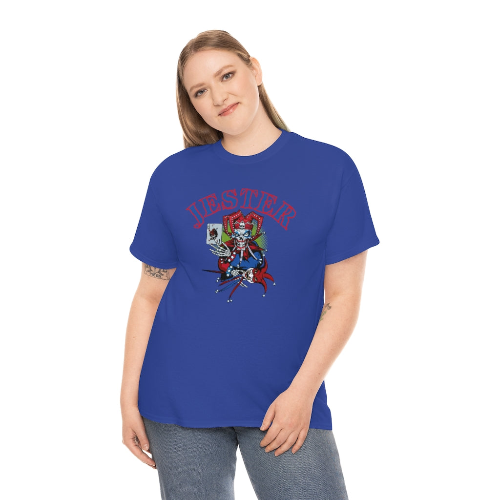 Jester Skull - Unisex Heavy Cotton Tee