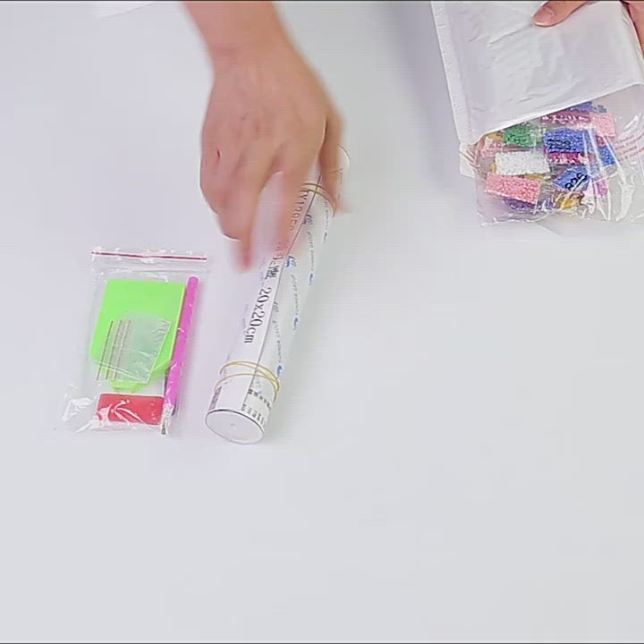 The Red Mystic Diamond Dot Painting Kit
