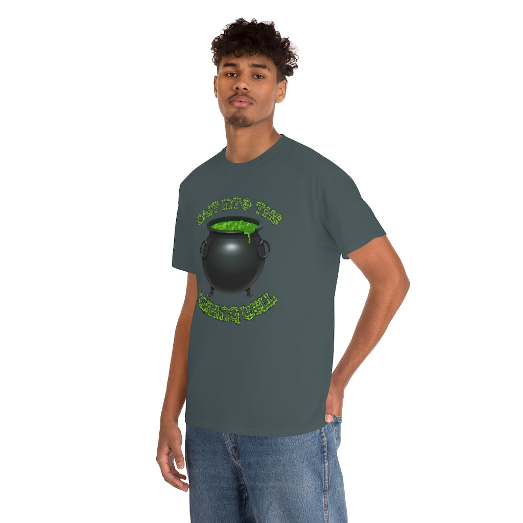 Cast Into the Wishing Well - Unisex Heavy Cotton Tee