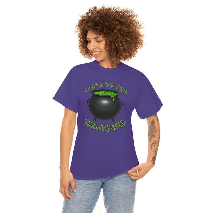 Cast Into the Wishing Well - Unisex Heavy Cotton Tee