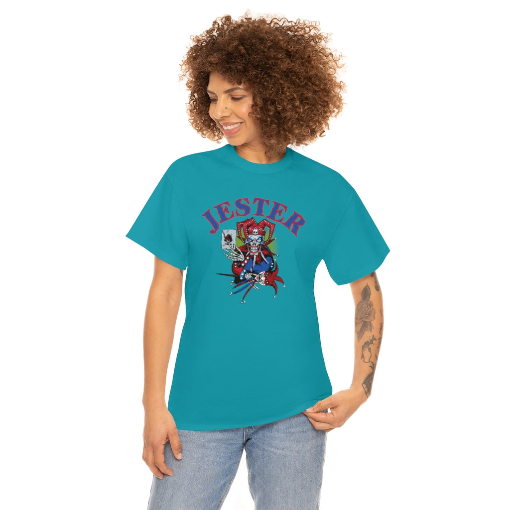 Jester Skull - Unisex Heavy Cotton Tee