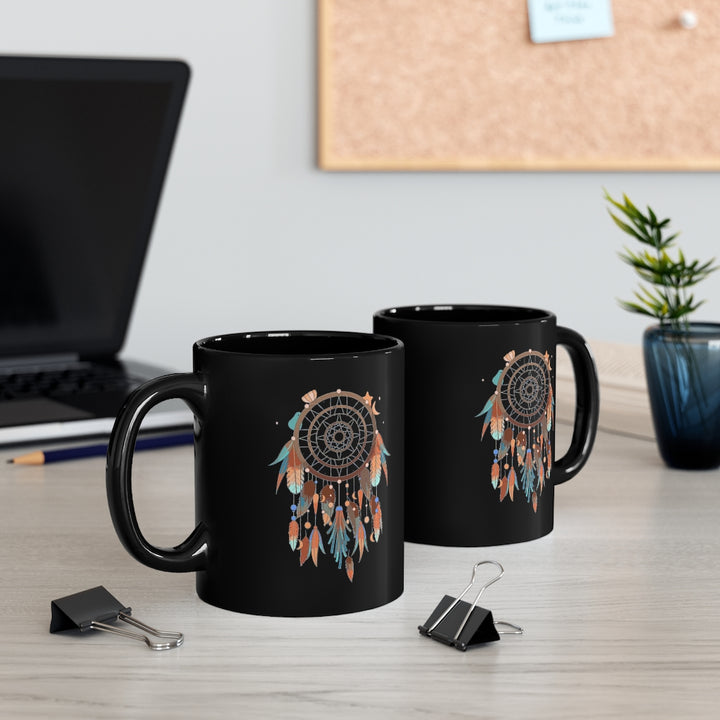 Dreamcatcher 2 - 11oz Black Mug