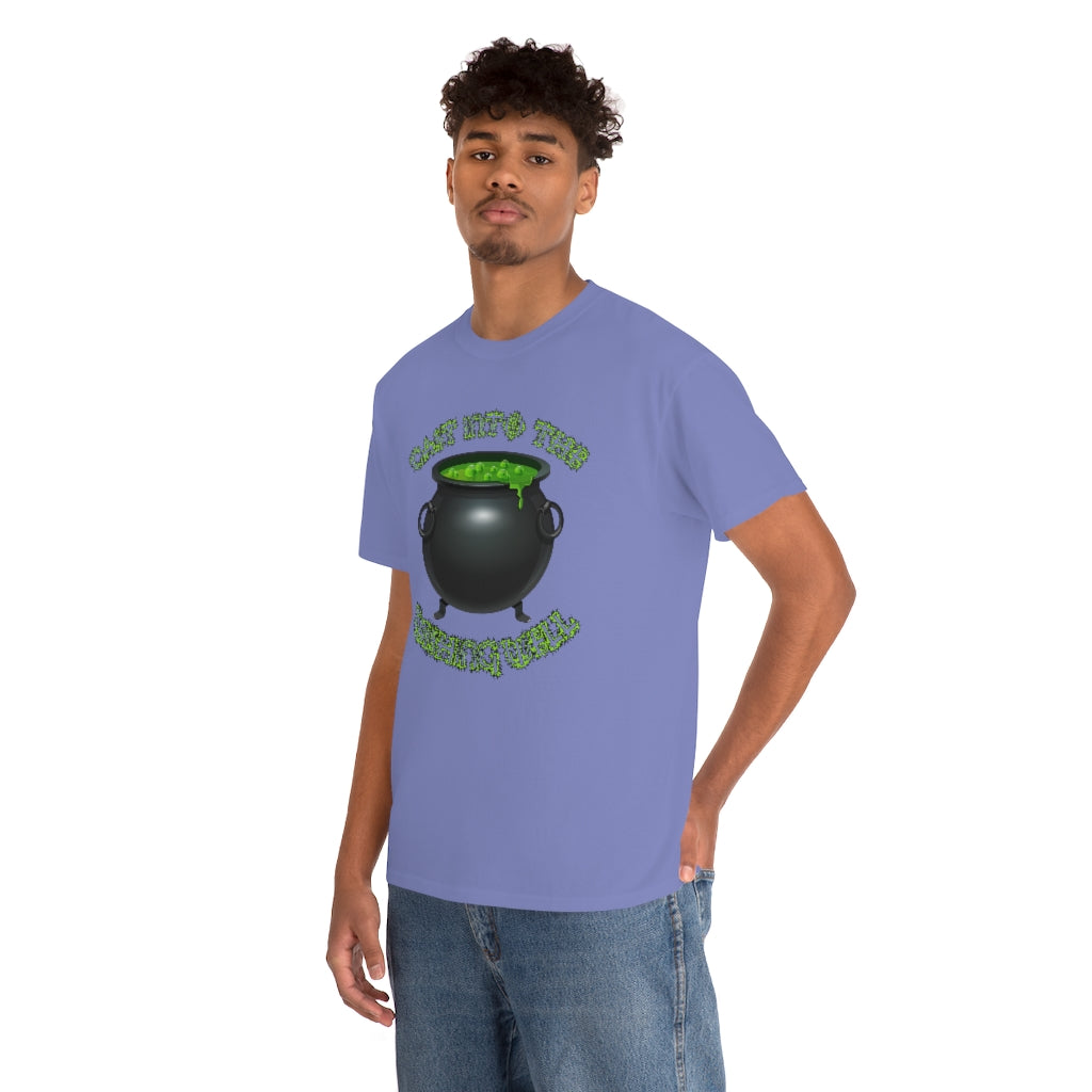 Cast Into the Wishing Well - Unisex Heavy Cotton Tee