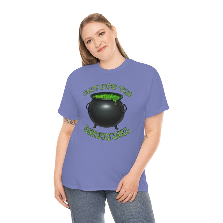 Cast Into the Wishing Well - Unisex Heavy Cotton Tee