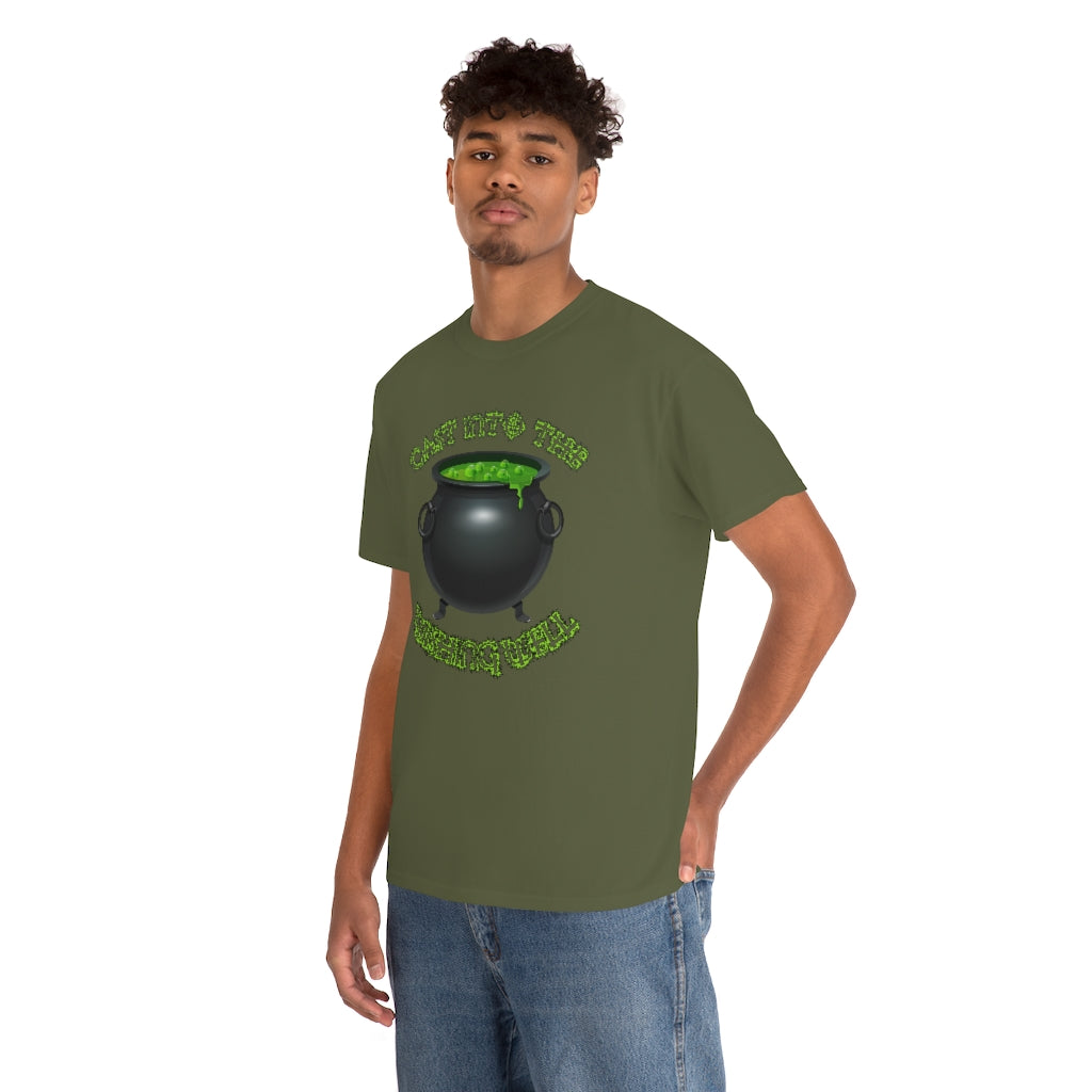 Cast Into the Wishing Well - Unisex Heavy Cotton Tee