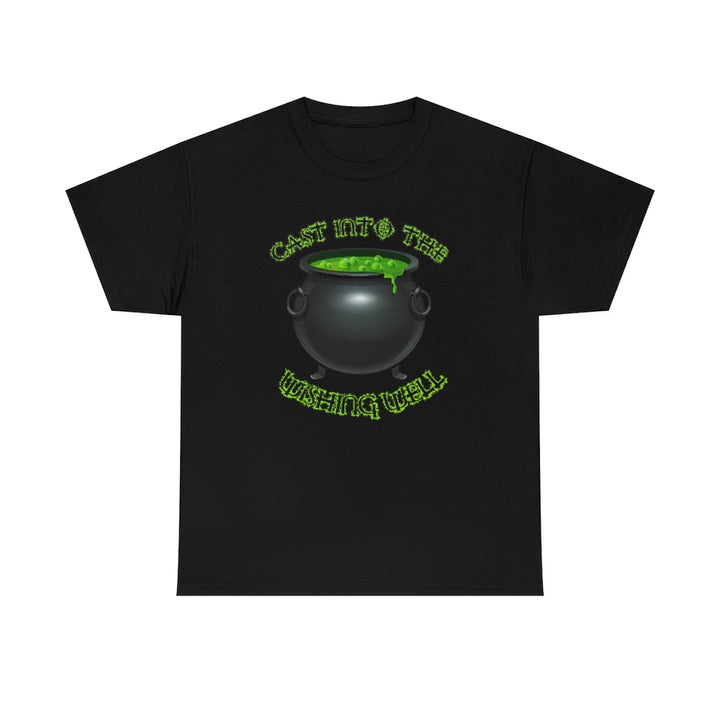 Cast Into the Wishing Well - Unisex Heavy Cotton Tee