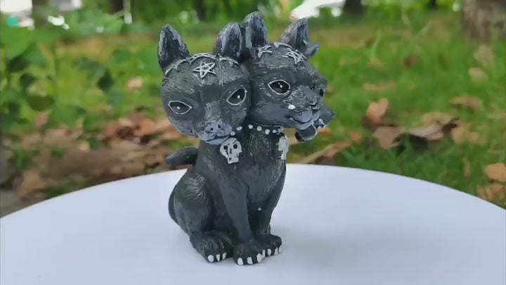 Cerberus Witches Three Headed Dog Resin Figure