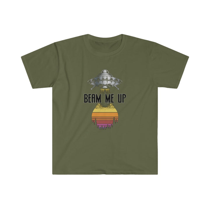 Beam Me Up Unisex Softstyle T-Shirt (small-3XL)