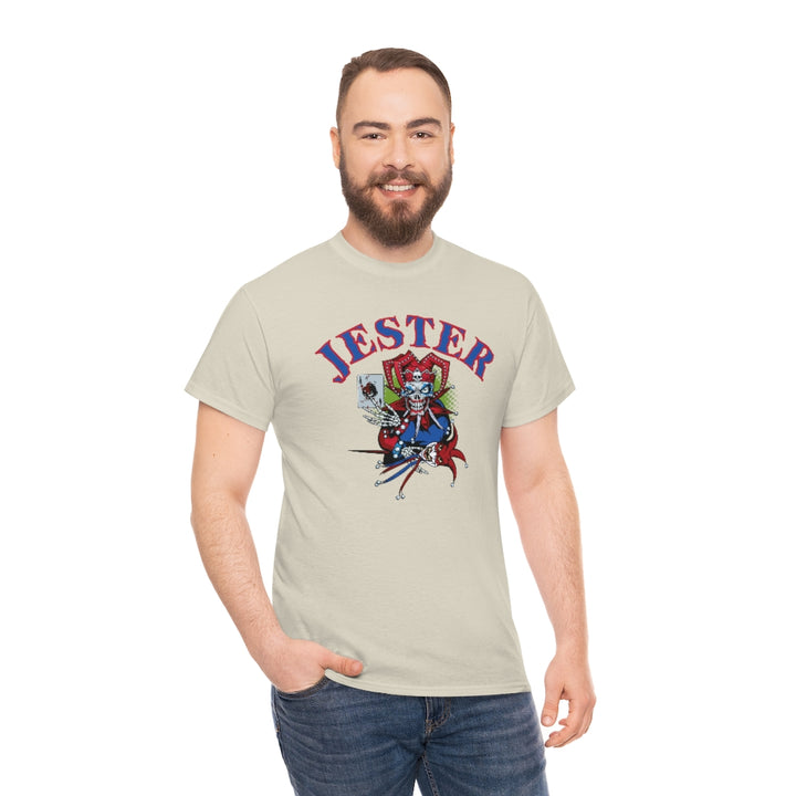 Jester Skull - Unisex Heavy Cotton Tee