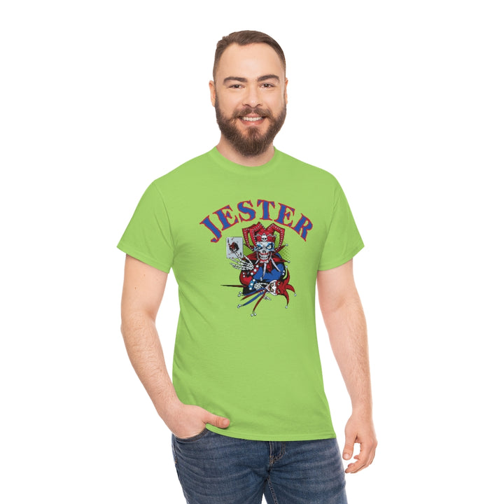 Jester Skull - Unisex Heavy Cotton Tee