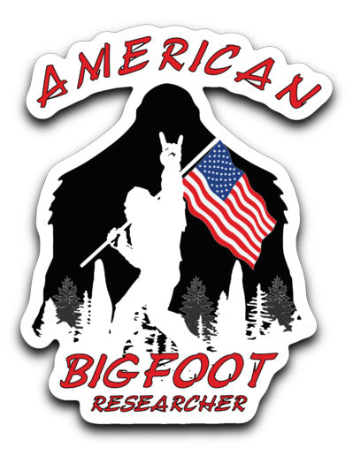 American Bigfoot Researcher Decal
