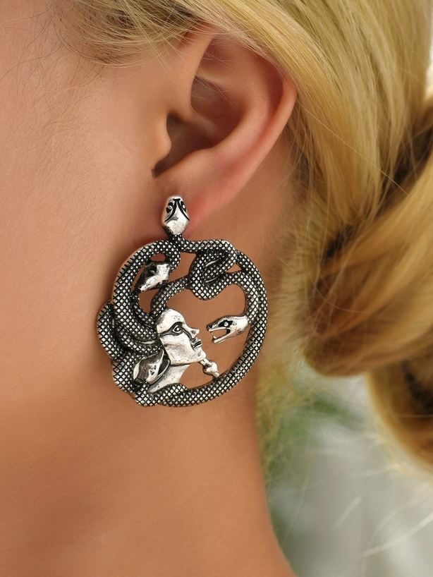 Medusa Goth Earring