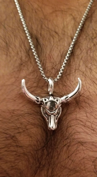 Taurus The Bull Head Necklace