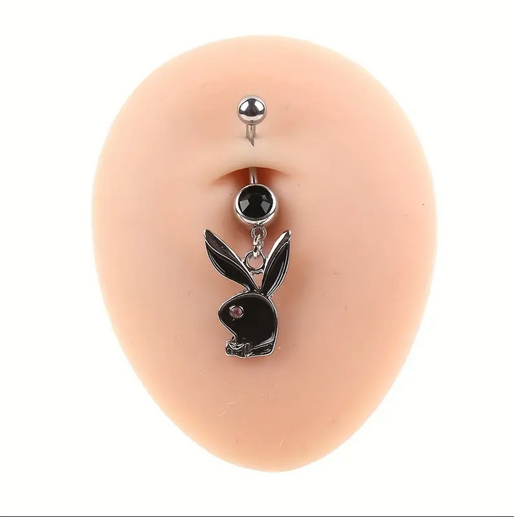Playboy Bunny Naval Belly Ring