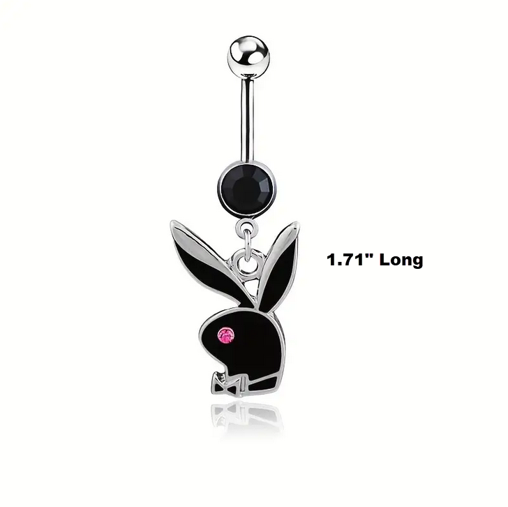 Playboy Bunny Naval Belly Ring