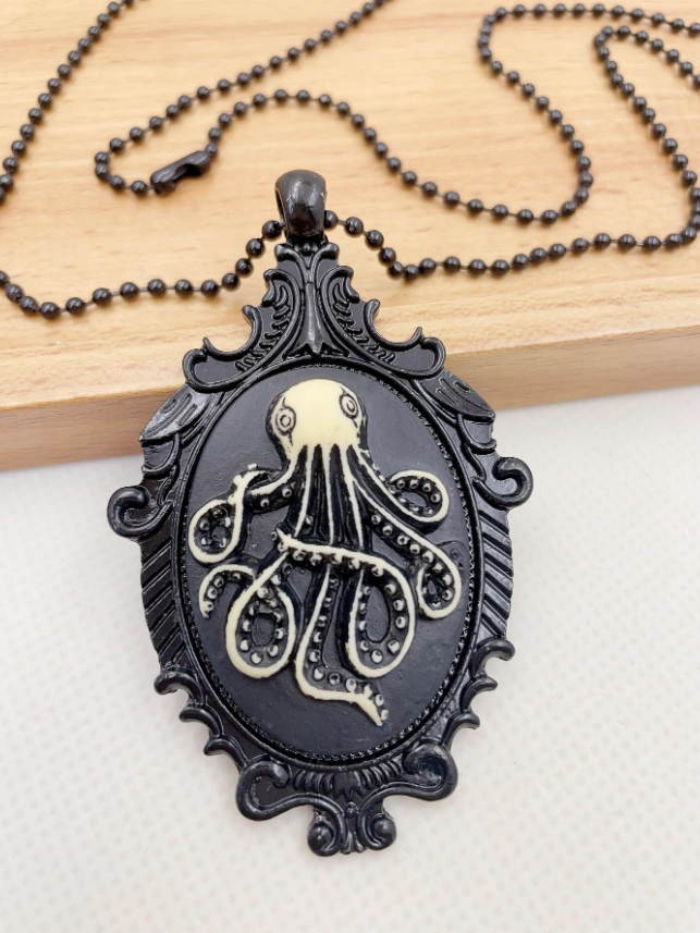 Mystic Octopus Pendant Necklace