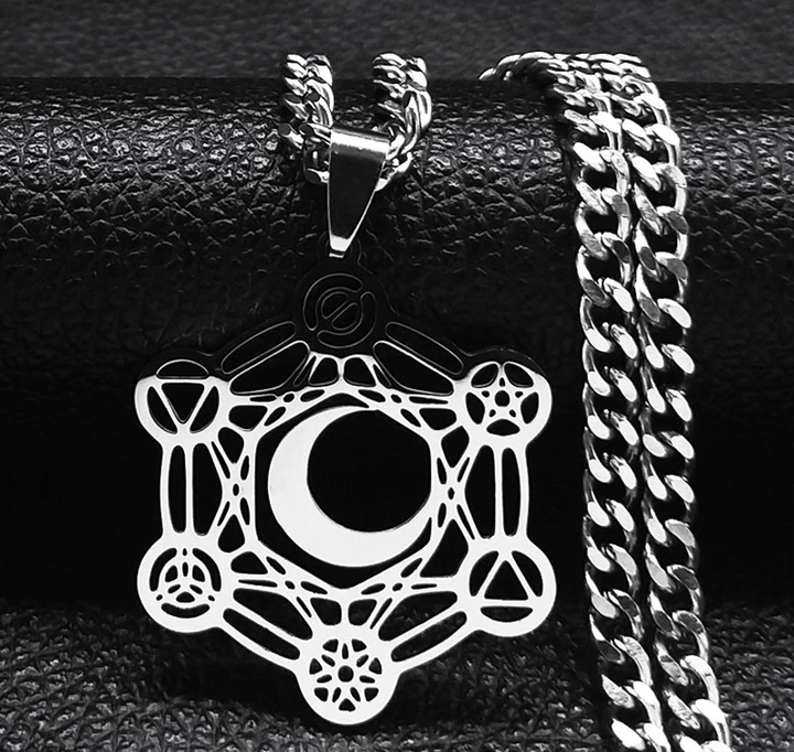 Archangel of Metatron Sacred Geometry Symbol Necklace