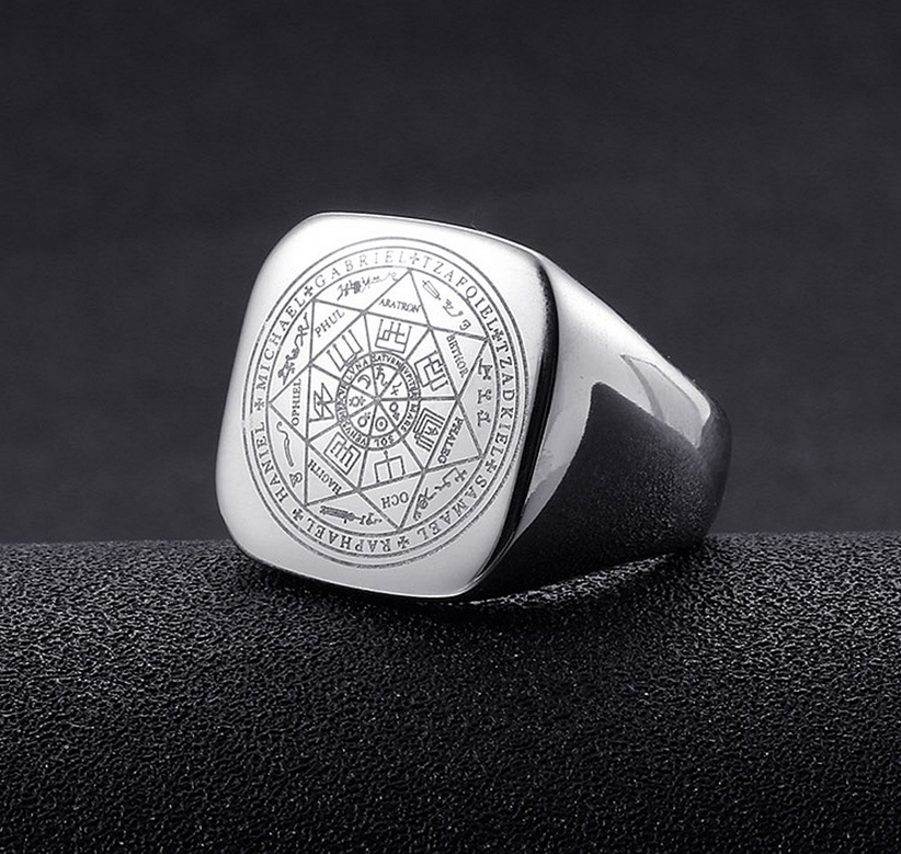 The Seals of The Seven Archangels Ring
