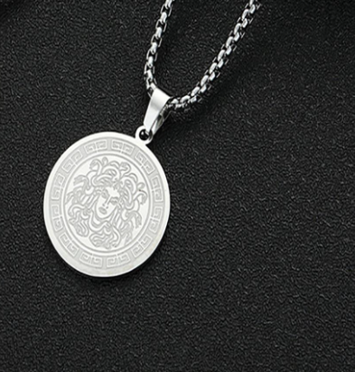 Medusa Stainless Steel Necklace