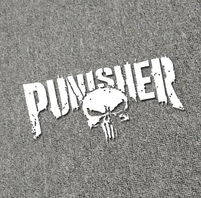 Punisher Decal (two styles)