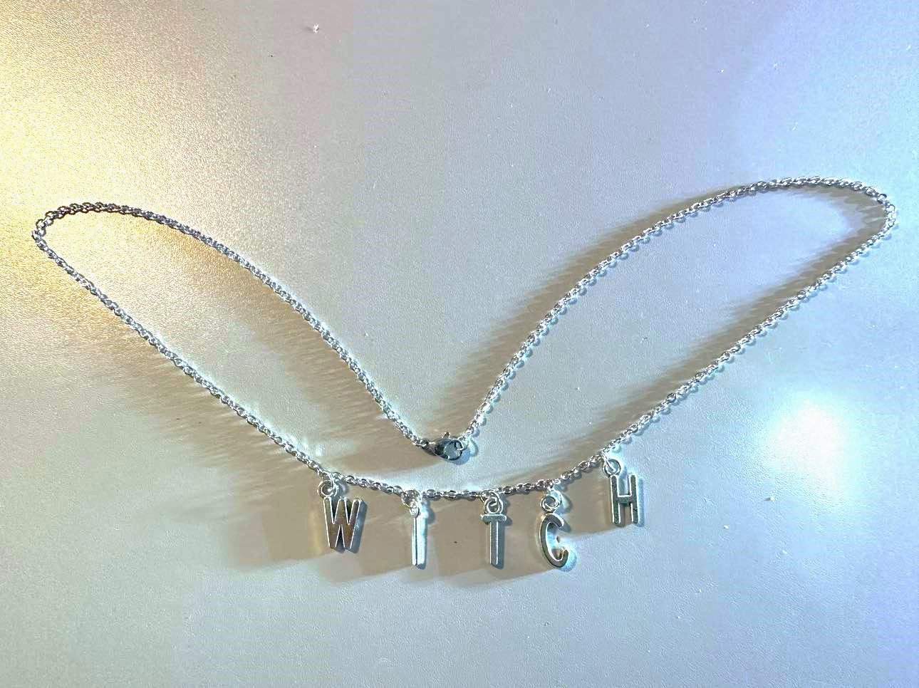 Witch Letter Necklace