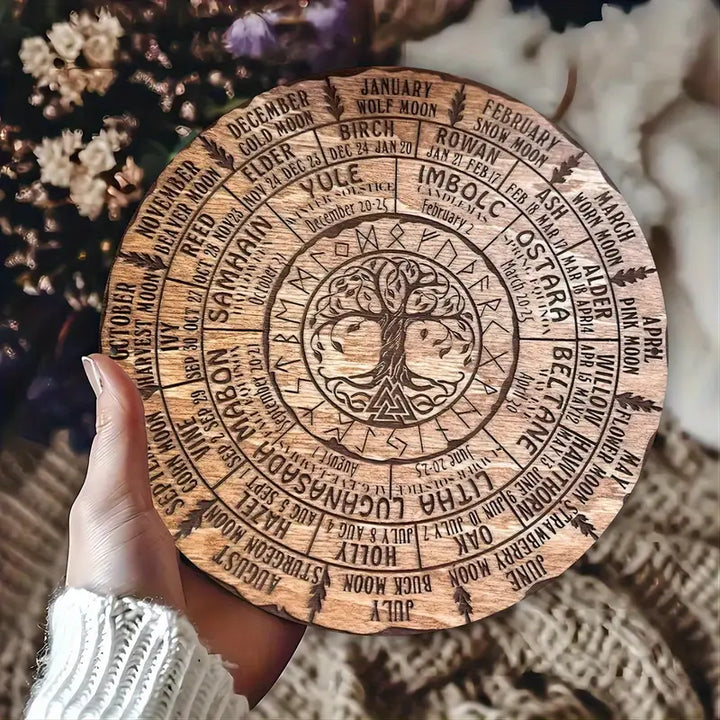 Wooden Pendulum Board with Tree Of Life