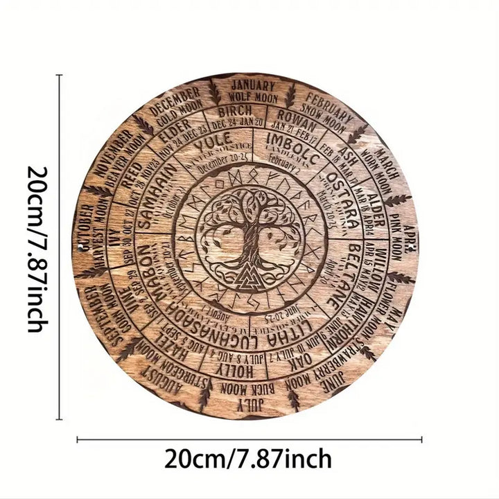Wooden Pendulum Board with Tree Of Life
