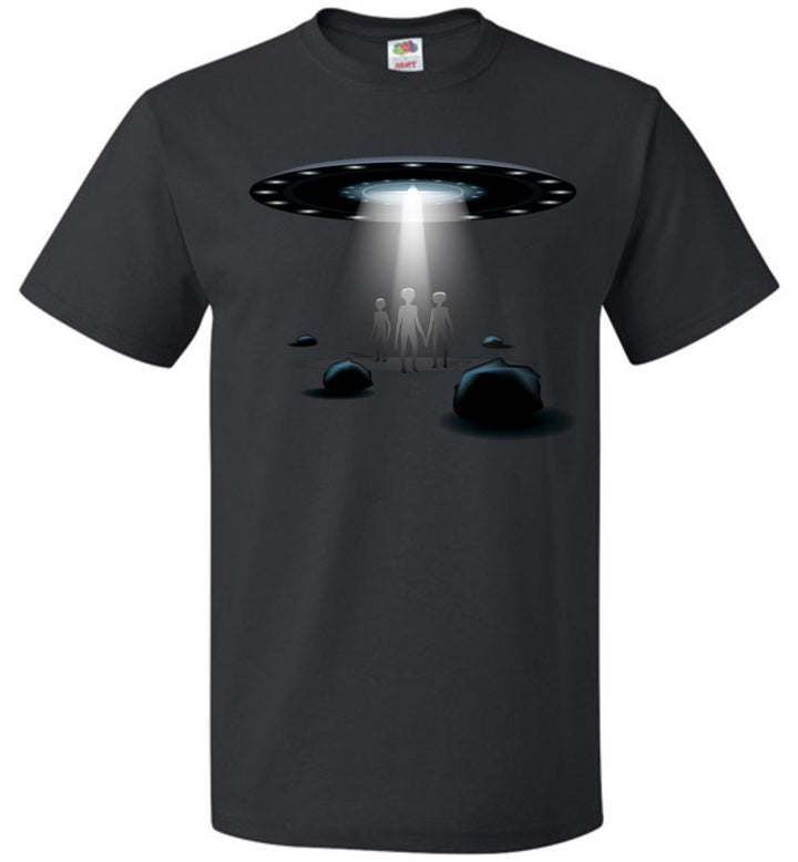 UFO W/ Aliens - Unisex (Sm-6XL) T-Shirt
