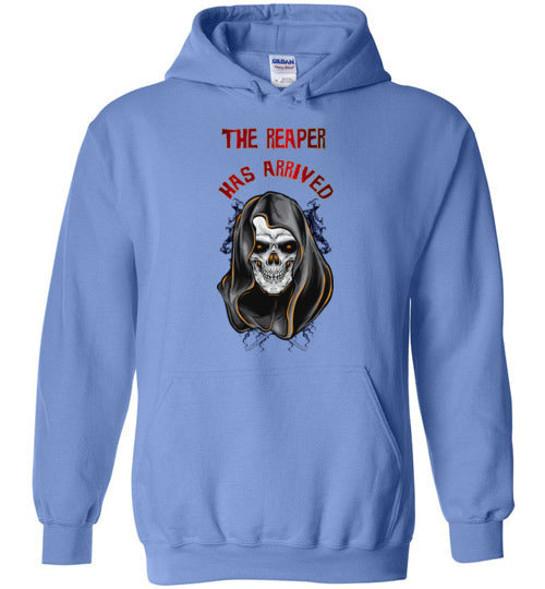 The Reaper Has Arrived / Left (Front and Back Images) Hoodie