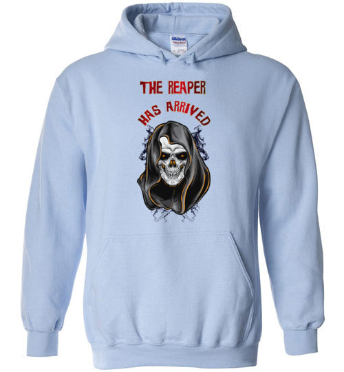 The Reaper Has Arrived / Left (Front and Back Images) Hoodie