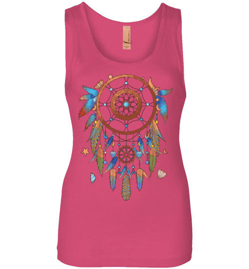 Dual Sided Dream-Catcher Ladies Tank (Sm-2XL)
