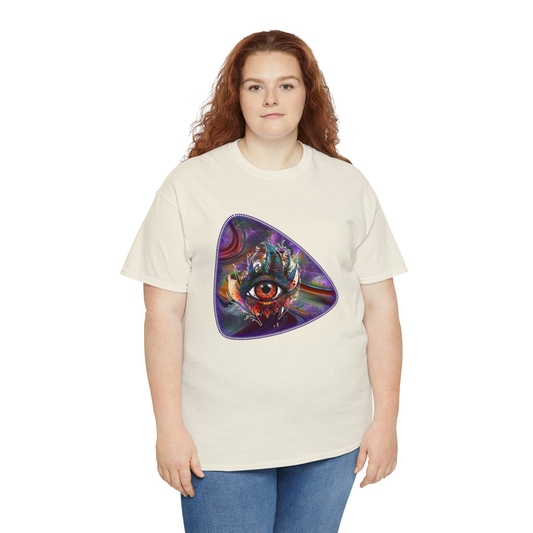 Abstract All-Seeing-Eye - Unisex Heavy Cotton Tee