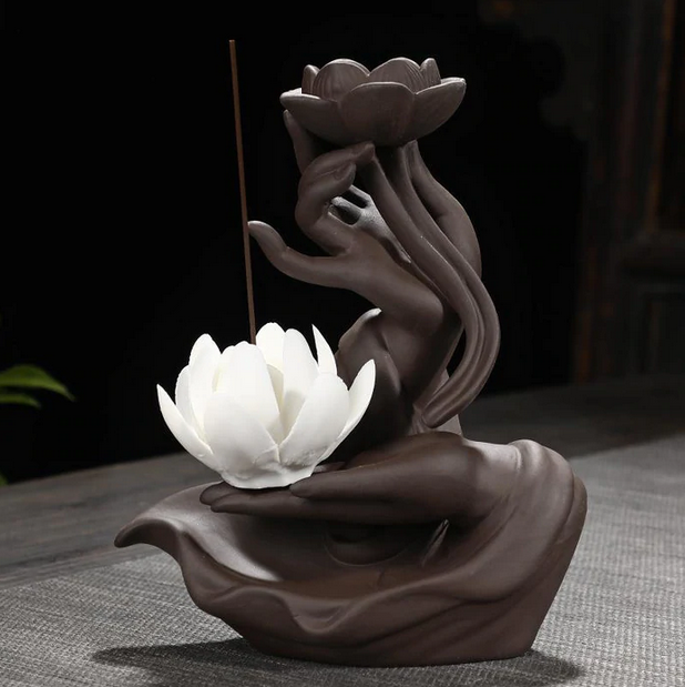 White Lotus Zen Backflow Waterfall