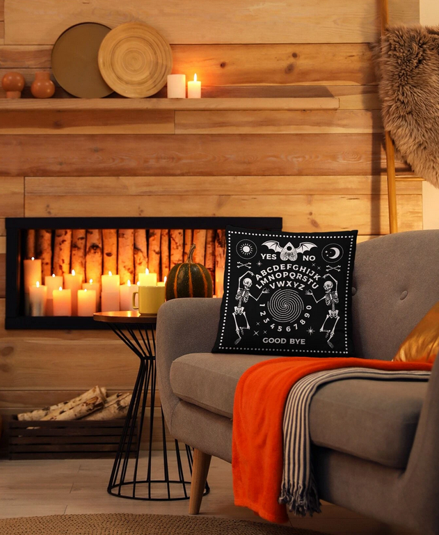 Comfy Ouija Board Pillow Case (without pillow) 18 x 18