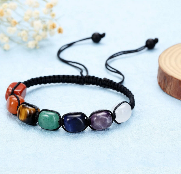 Natural Stone Adjustable Unisex Bracelet