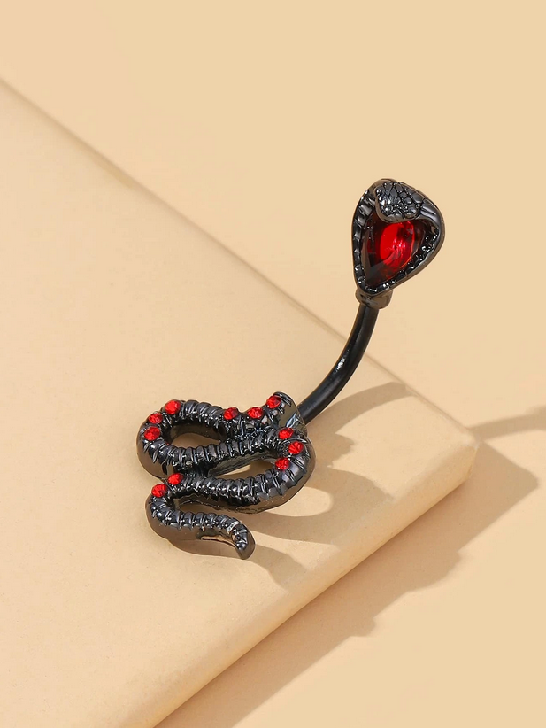 Cobra or Snake Naval Belly Ring