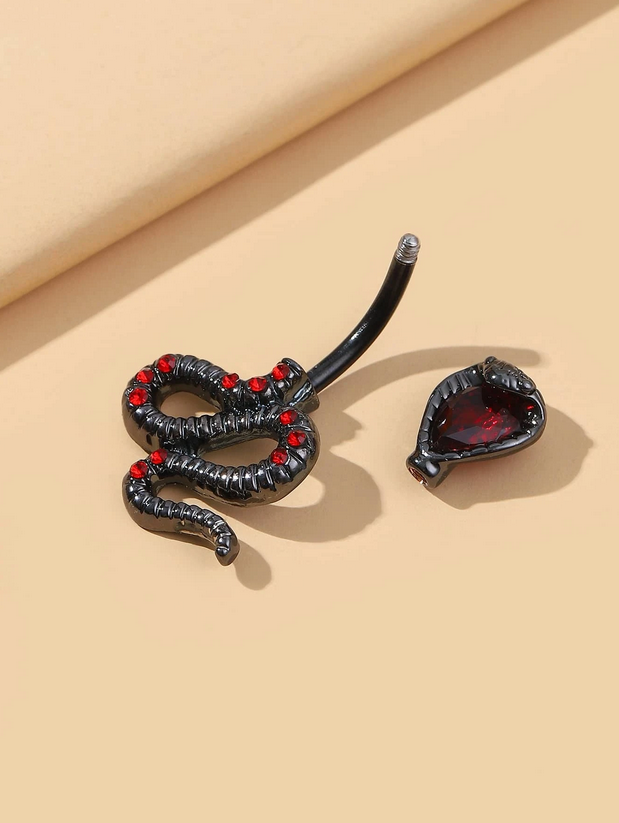 Cobra or Snake Naval Belly Ring