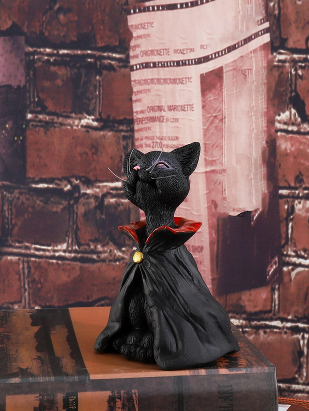 Wizard Cat Resin Figure