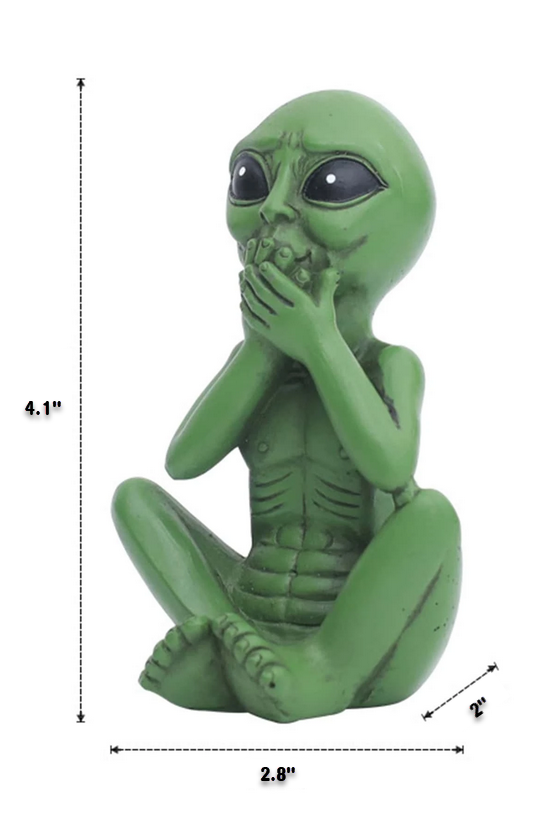 Oh No Alien Figurine