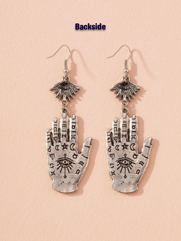 Hamsa Witchy Divination Earring