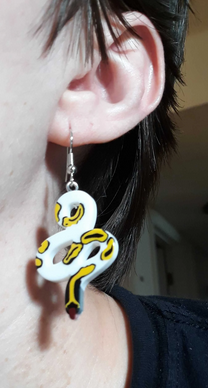Serpent Dangle Earrings (2 pair)